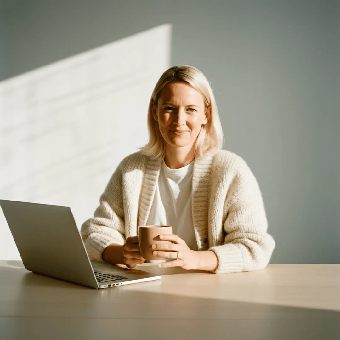 Woman with Laptop